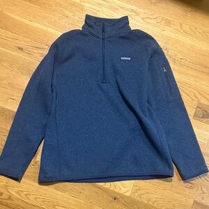 Women's Patagonia Better Sweater® 1/4-Zip Fleece Sz XL